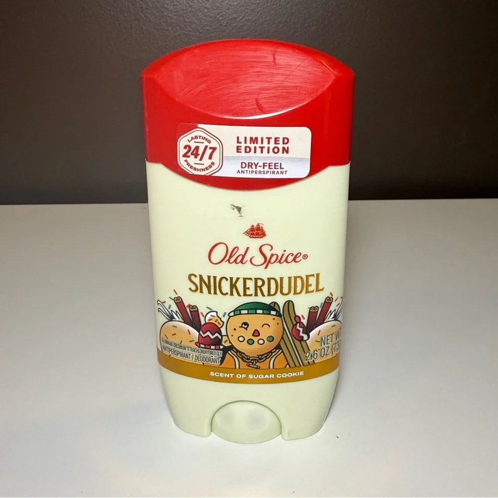 NEW Old Spice Snickerdudel Body Wash and Deodorant Limited Edition Holiday Set